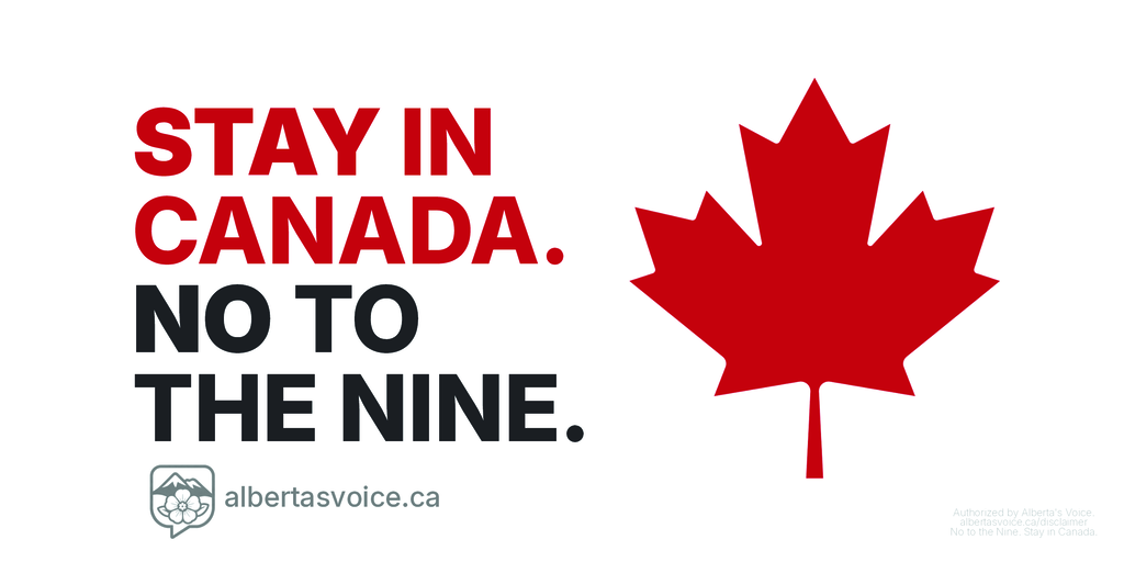Alberta's Voice bumper sticker