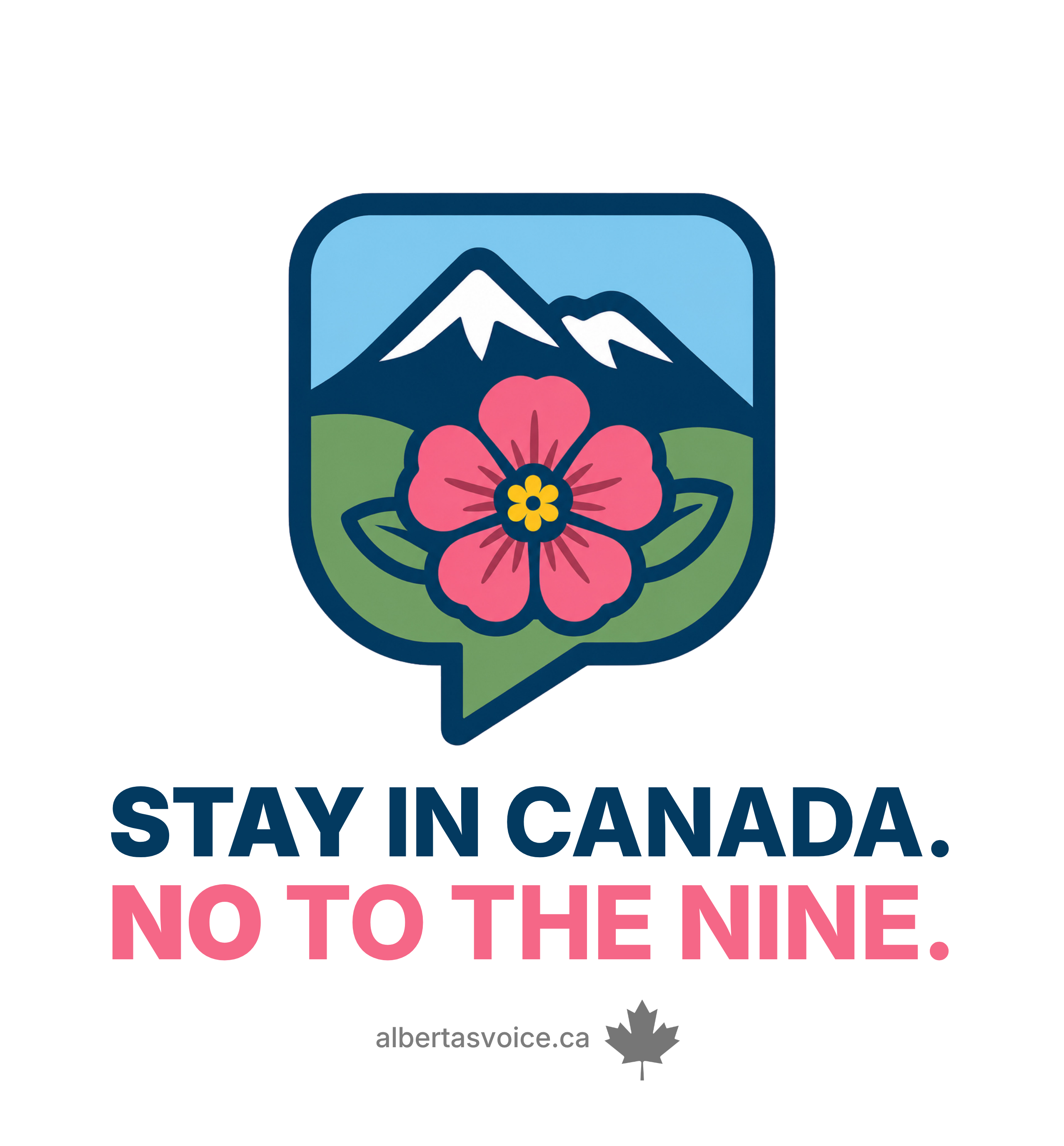 Alberta's Voice t-shirt design